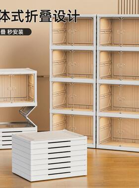 17093折叠鞋柜架子免安装家用鞋门口入门室鞋尘架收内纳柜盒防简