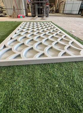 工厂直供浮发瓷陶外墙装饰线条别墅扇形FLV雕泡花板成品