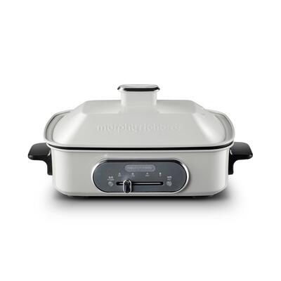 MR9088多能功料理煮锅电肉烧烤锅炉网红锅862一体家用蒸炒煎