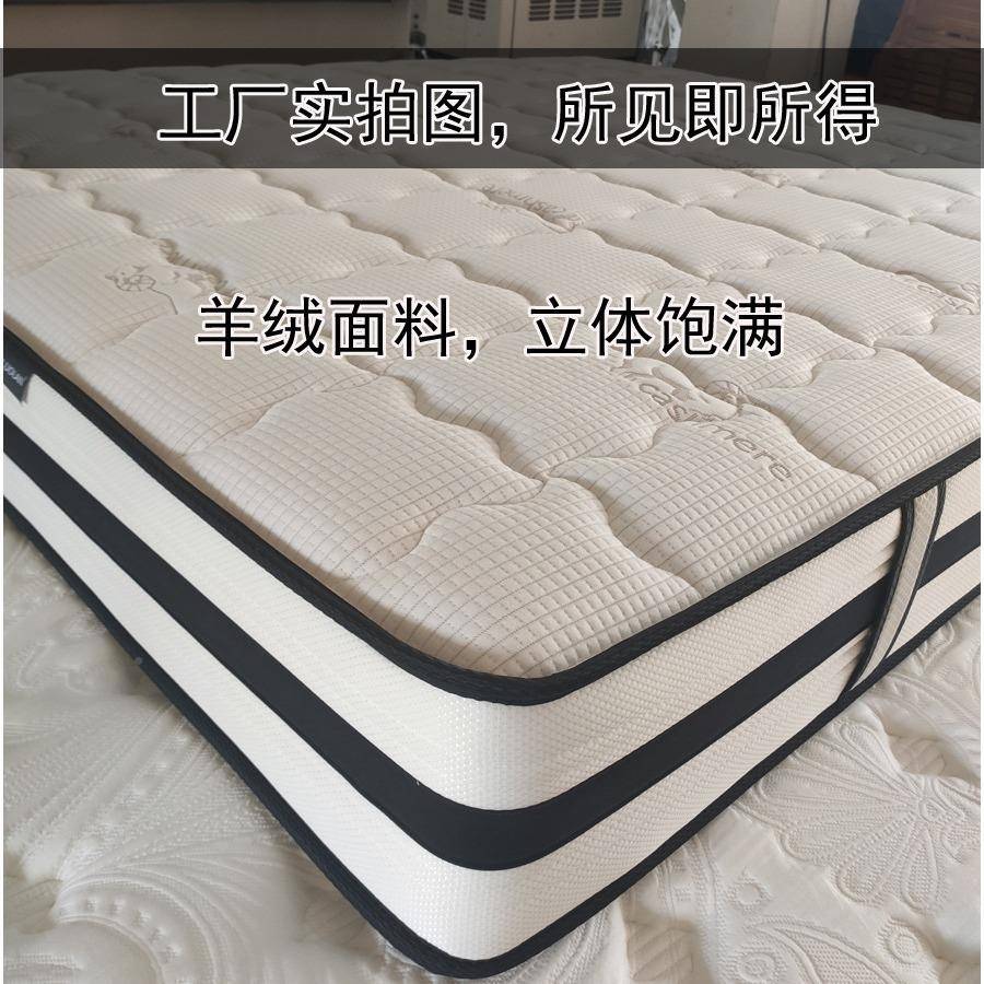 乳胶床垫.1.18硬m弹簧椰棕垫软席梦思7285床垫