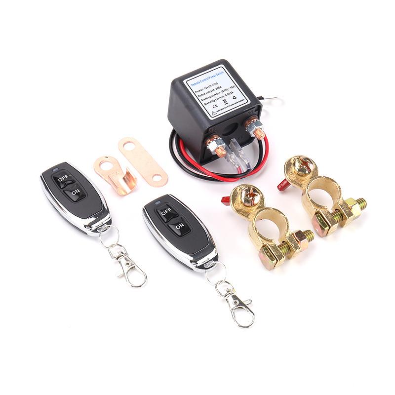 家货源200A汽车电池漏电跑电继电断器电保护车厂用遥控电开XHB关