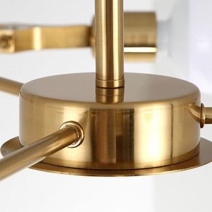 公北后现代魔豆吊灯个性 简约大气客厅灯分树枝子寓欧卧室827电镀