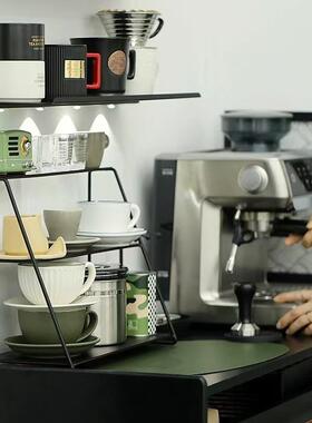 层阶梯置三架北欧咖桌物面收纳架啡杯展示架客厅TJ06014铁艺多层