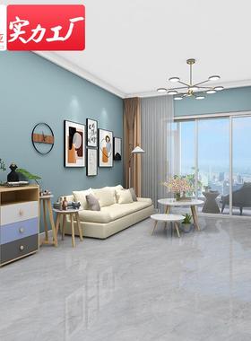 新款连纹通体大理石板瓷砖600X12别墅酒店126L1130客0厅通铺地砖