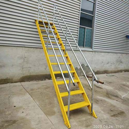 梁基坑斜梯双侧防钢带扶手钢扶SGG梯Z字梯上下安全爬梯桥结护构斜