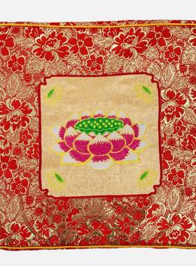 01凤云飞佛具用品方形形板椰丝棕椅拜垫打坐垫坐禅椅蒲团拜圆跪垫