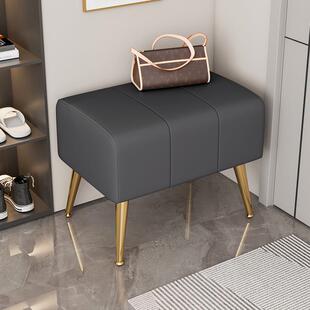 换鞋凳发轻奢家凳用口入户门超窄玄关沙凳门穿鞋MGR进门感长条p^