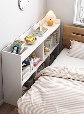 床头置架简缝约现代床边物柜长条柜窄书架缝柜收纳柜KBN床边隙柜