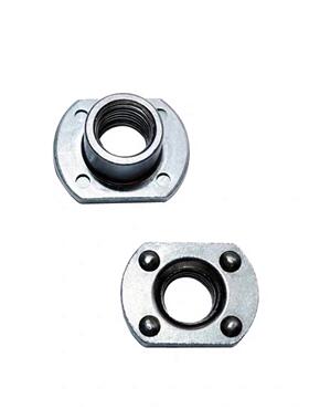 汽用标准YFWT型焊接螺母WN14315车安全带帽螺M6-M17/126-2汽0牙