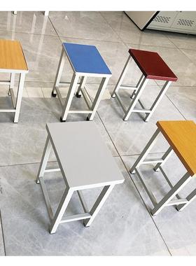 子钢库制方生凳结实耐用学凳车zfld9998间工作凳木面小方凳大量存