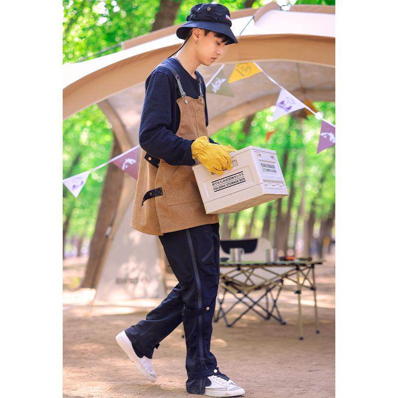 裙帆布工作女成人园艺男木匠工防业围腰劳保电焊污背围MTA心印log