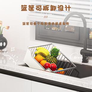 厨房多层菜蔬置物无品牌/货架落地菜篮子放菜水果架抽拉可式小推