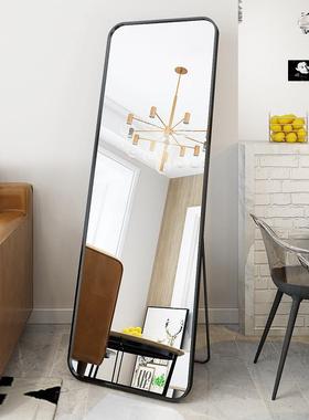 衣落全身镜移动穿镜全身地镜子家OFC用壁挂大镜子试可衣镜服装店