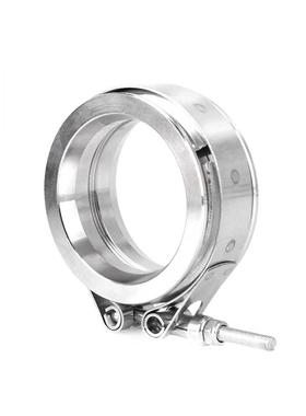 eba不钢喉箍304法兰卡箍y汽车排气管V型100563美管式道抱箍锈汽车