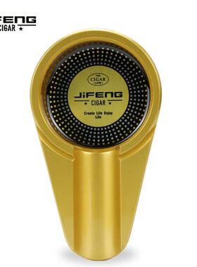 ji591金ng季风雪茄烟灰缸f创意属不锈e钢雪茄烟缸随身便携烟盅雪