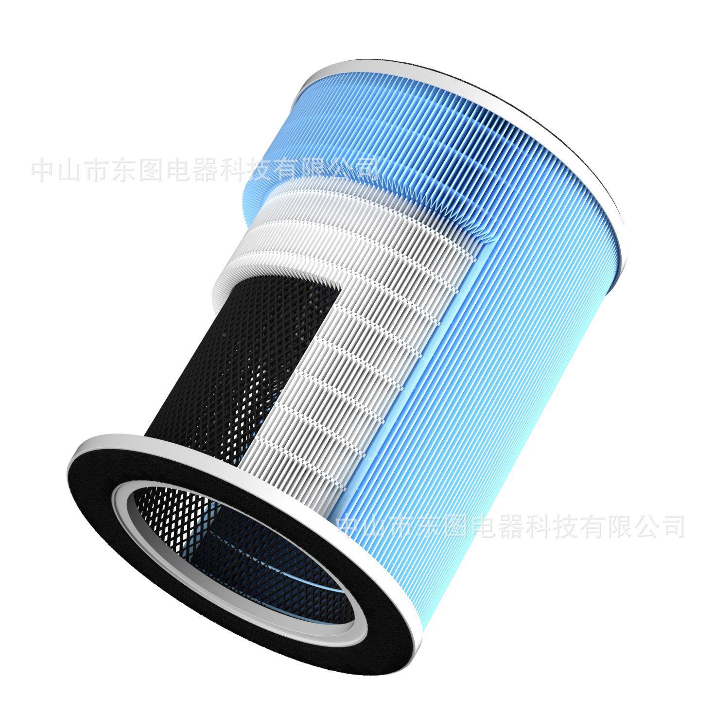 芯HPEA复合滤芯空气净化器滤网滤活性炭滤网hepa复滤芯除异味合除