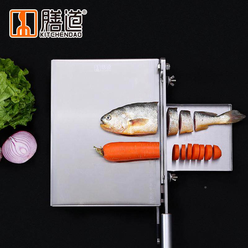 牛家用切肉房干铡刀切鸡鸭鱼切排骨肉头多功能厨手动大KD0265闸刀