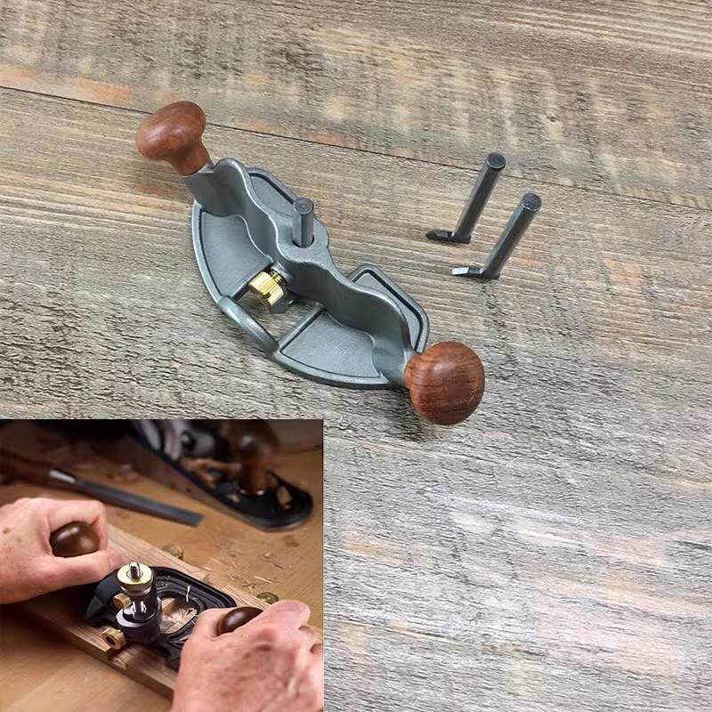 木工工具 欧式清底刨 开喉槽刨 槽底修整 榫肩制作 鲁班 堤旁树