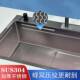 蜂锈窝大压纹不钢工单槽家用手工加厚厨房洗碗洗菜75x46池厂直发