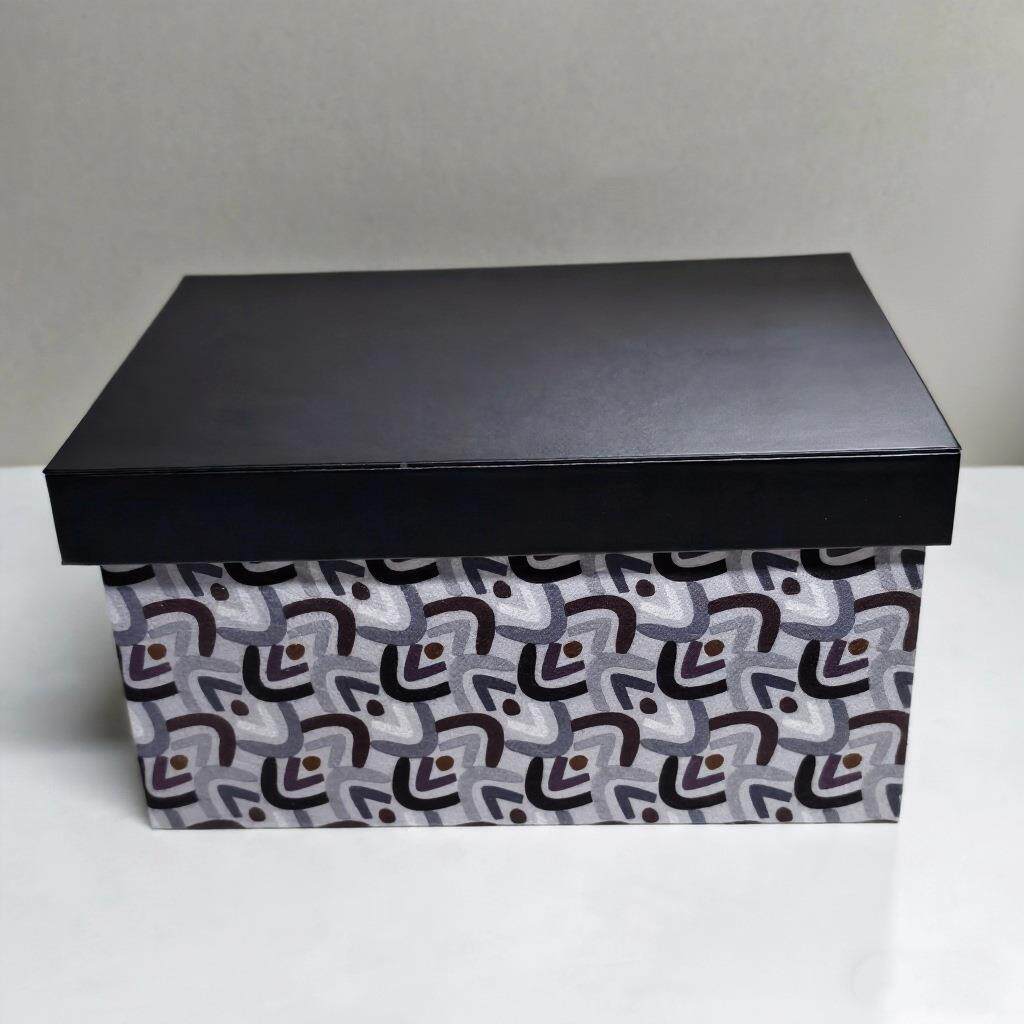 法带大中小号式衣帽间收纳箱酒盖店样板房装饰箱摆家居软装件布艺