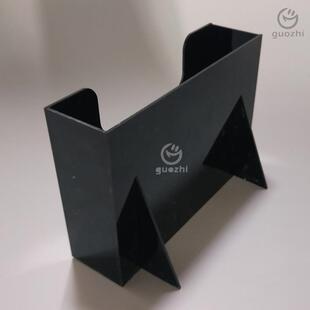 色塑胶亚克力桌面纳盒收黑有机玻璃亚加力goyi盒子