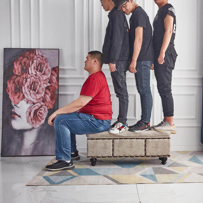 服装凳试衣间换鞋马户腿凳子长条凳家用入门口软包欧式腿穿鞋店凳