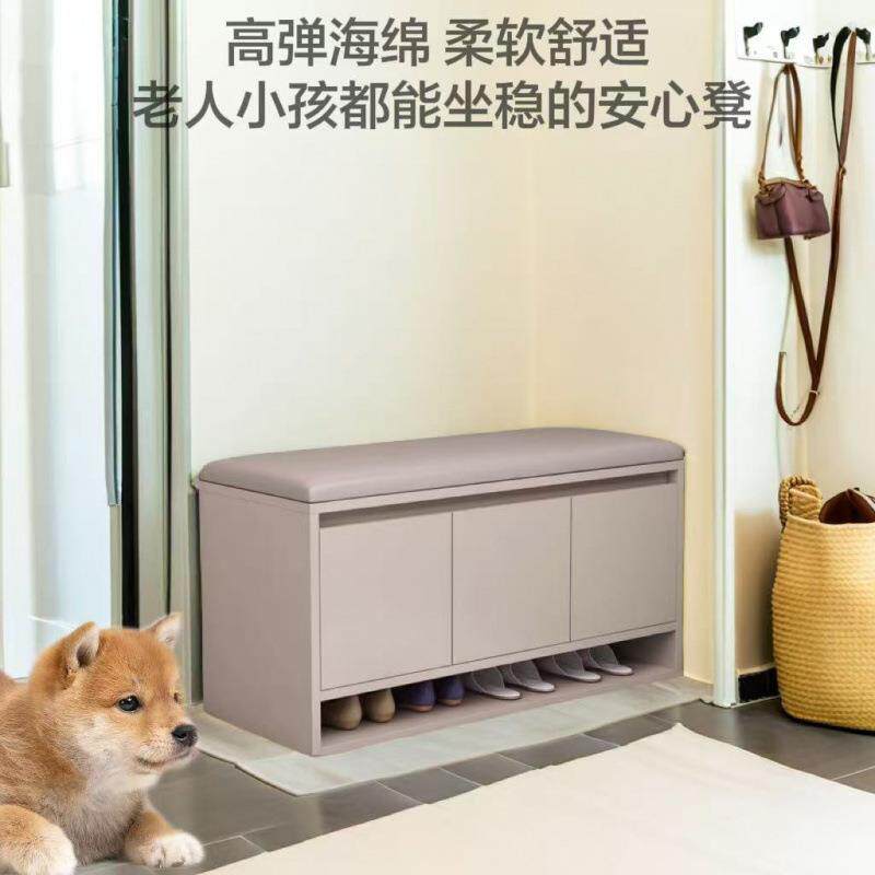 简洁多舒功能门换PDI鞋凳至柔鞋柜多种颜色可选巧适妙收口纳客