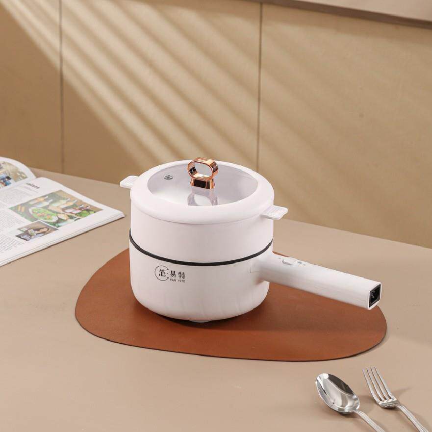 一人食宿舍2L小锅容量多功不能711家用电锅蒸炒煮一体锅粘炒可拆