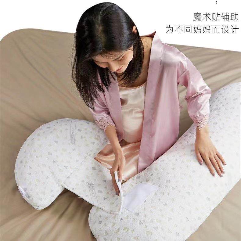 妇侧卧枕托腹睡觉神器妇晚期中枕头护腰侧孕睡0002枕孕期妈妈靠孕