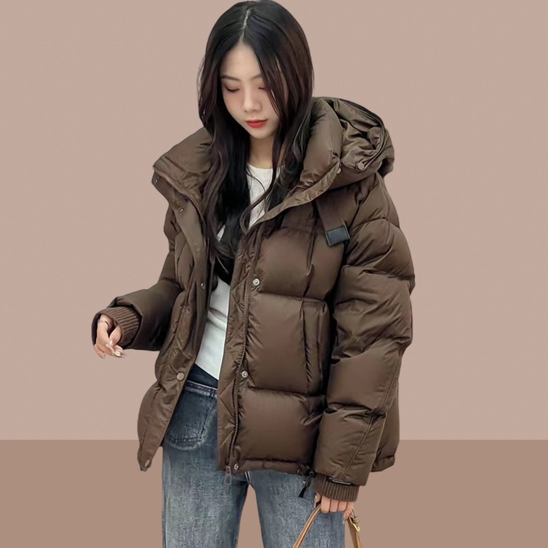 女装2025新款秋冬款棉服外套棉衣棉袄中长款羽绒棉爆款加厚小个子