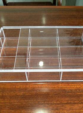 透定制亚格克分力明盒子带盖防尘展示盒有机玻璃964陈列小格子收