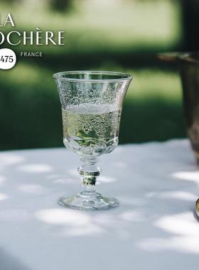 法lar高och廷ere复古宫浮雕脚杯欧式奢华红国酒杯颜值玻ZXB19039