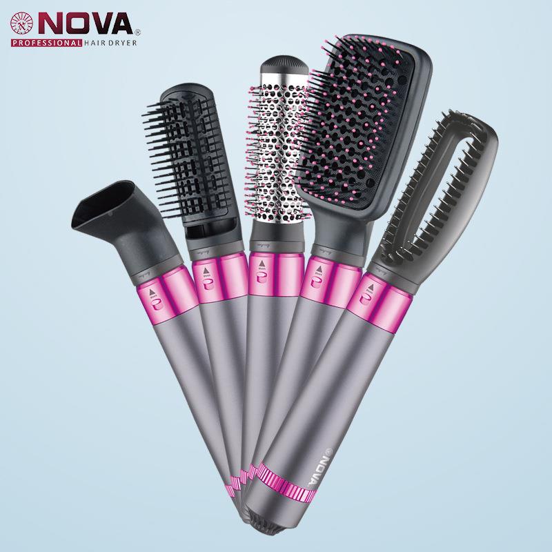 NO功ANV-7420跨境新款V五合一吹风机套装护发多能电风美发造型热