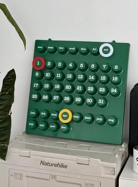 中复刻古万年历ringdate复古日历创意i网红76407ns墙面装a饰家居