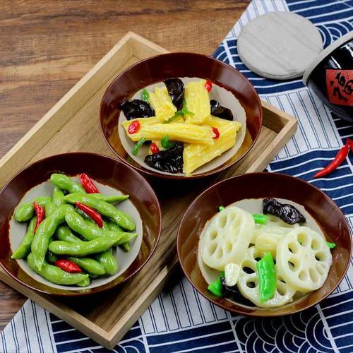 型菜仿真假菜食物食品小碗模影道视具中餐菜品850样品饭店摆放
