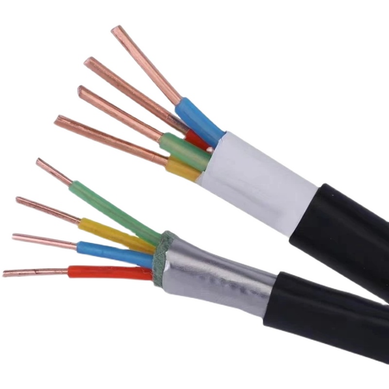 珠江国标铜芯YJV2/3/4/5芯x10/16/25/35P平方三相四线工程电力电