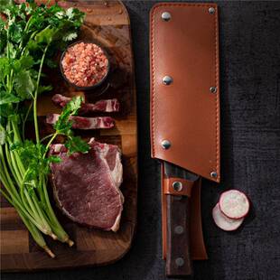 锻加厚砍骨刀辟柴打砍树大刀农用蔑竹刀户外伐木433从森路直开刀