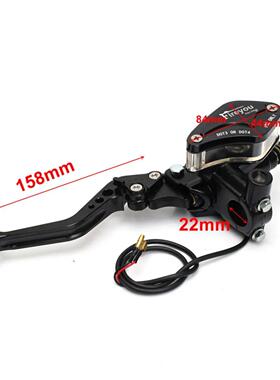 摩车刹车上泵NC板大树叶液压制C动泵改BrakePum装六档刹车枫托叶