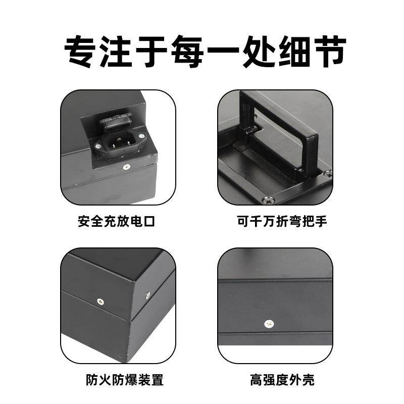 电动两轮车809锂电池磷酸铁锂踏板电续池48V15出AH长航跑车的远可