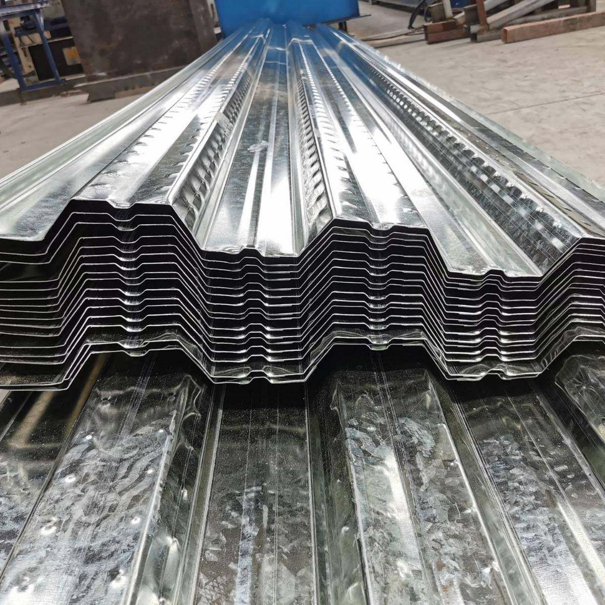 厂家型钢瓦镀铝锌压型彩钢板x35-125压-75YEC0y开口闭口楼承板