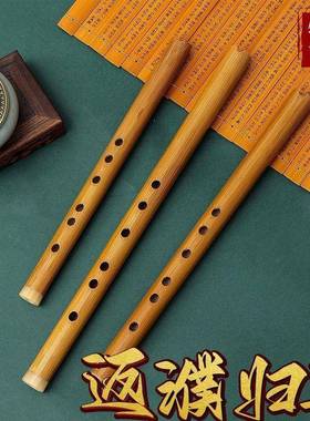 短萧入门六SIEF箫调初学萧子基乐器零础洞便携苦竹高级迷你小笛古
