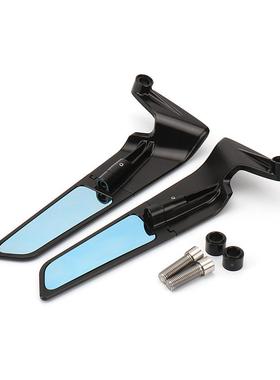 适用宝马CE0摩托车宝马改4配件可调于节旋转定风翼后视装镜