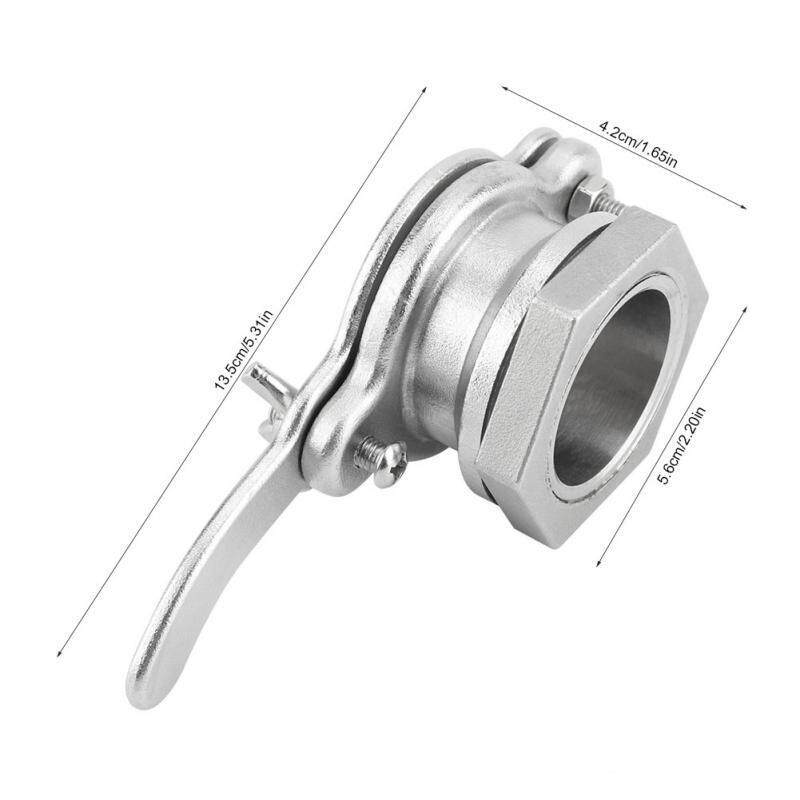 养蜂具不钢流蜜QHX口锈钢出蜜口摇蜜机锈用流不蜜桶配件流蜜口