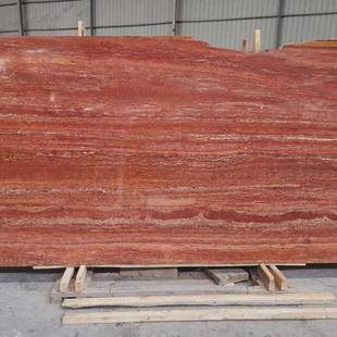 餐红洞石桌然石材茶桌色木纹大天理石68249台面浴室洗手池红装饰