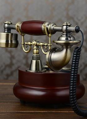 至臻仿公古电话机转1201AS盘欧话式复古时尚创意电家用办有线座机