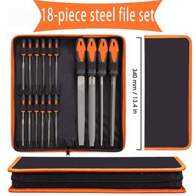 钢锉锉刀金属钢锉锉刀锉刀打磨工具圆三锉角锉装1锉RIR9套刀套件