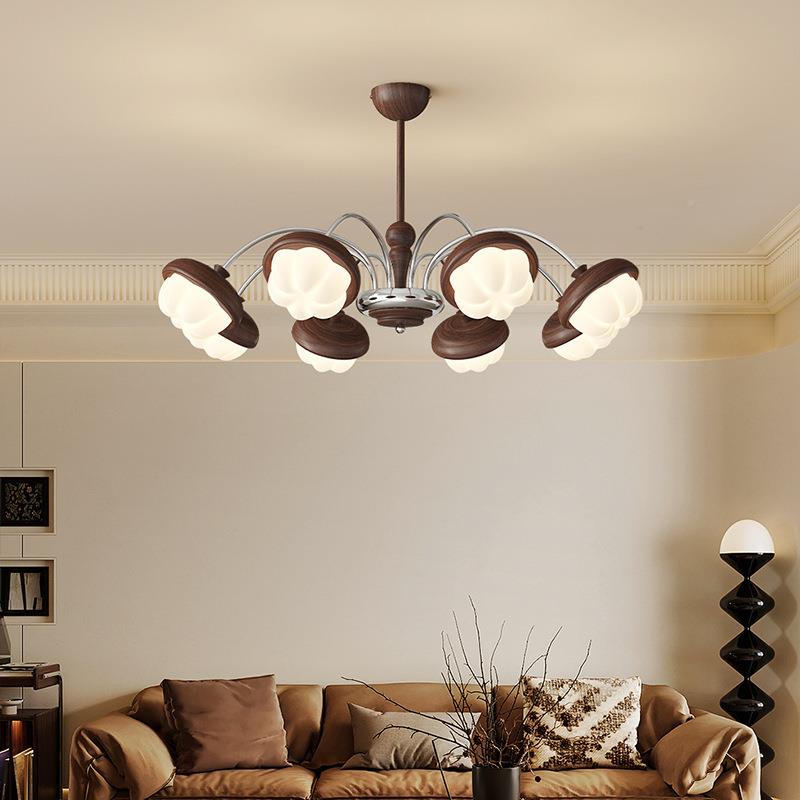 中古奶油客厅吊灯创法意护风眼48926式古高级感艺复术氛围卧室餐