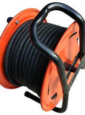 轴220V手提式16742A电盘3芯缆20米30米50拖线盘米绕线盘线电源线