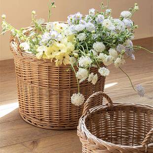 编脏篮脏衣收篓藤编衣服纳筐浴室卫衣生柳间AKG放换洗衣服家用洗