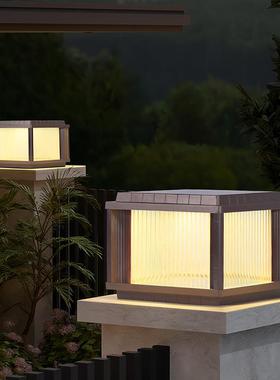 太能柱头柱阳子灯户外防灯43509别墅庭院门柱灯家用大水门围墙灯